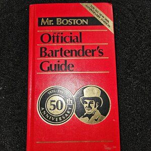 🤩3/$15! Mr. Boston Official Bartender's Guide - All-New 50th Anniversary Ed